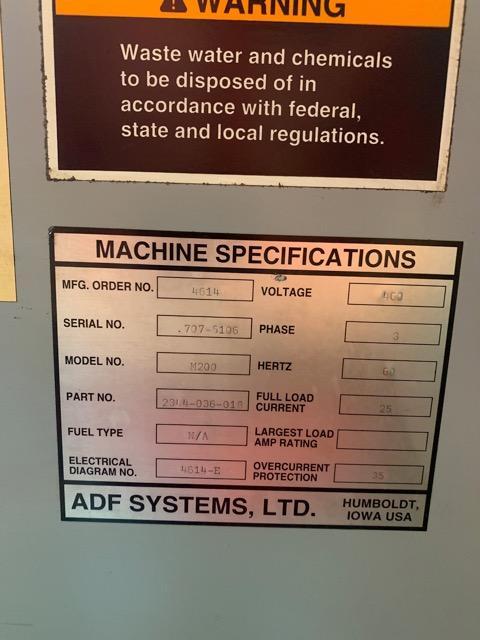2007 ADF M200 Cabinet Washer | Benchmark Machine Tools
